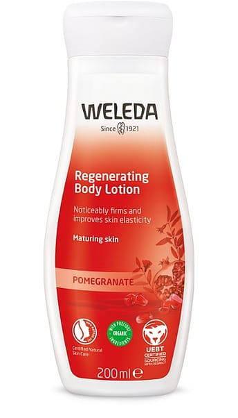 Regeneruojamasis kūno losjonas su granatais