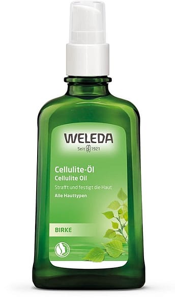 Aliejus nuo celiulito su beržų lapų ekstraktu