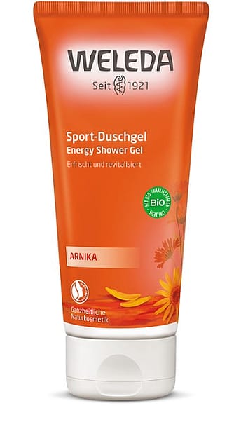 Sportuojantiesiems skirta dušo želė su arnikomis