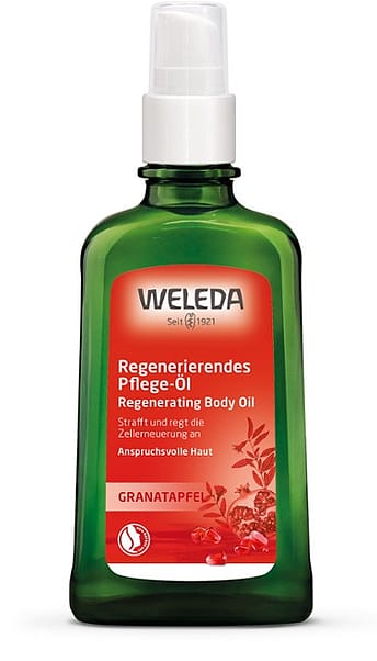Regeneruojantis kūno aliejus su granatais