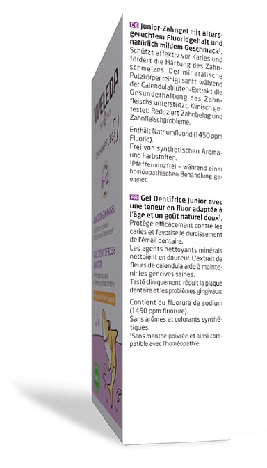 Vaikiškas dantų gelis su fluoru „Weleda Junior“