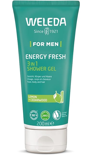 Dušo gelis vyrams FOR MEN ENERGY FRESH 3in1