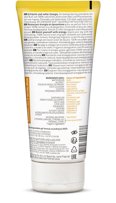 Aroma Shower Energy dušo gelis