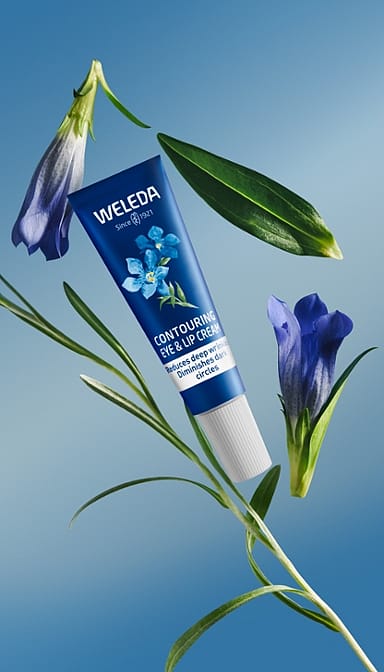 Blue Gentian & Edelweiss kremas odai aplink akis ir lūpas