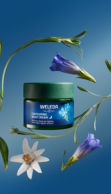 Blue Gentian & Edelweiss naktinis kremas