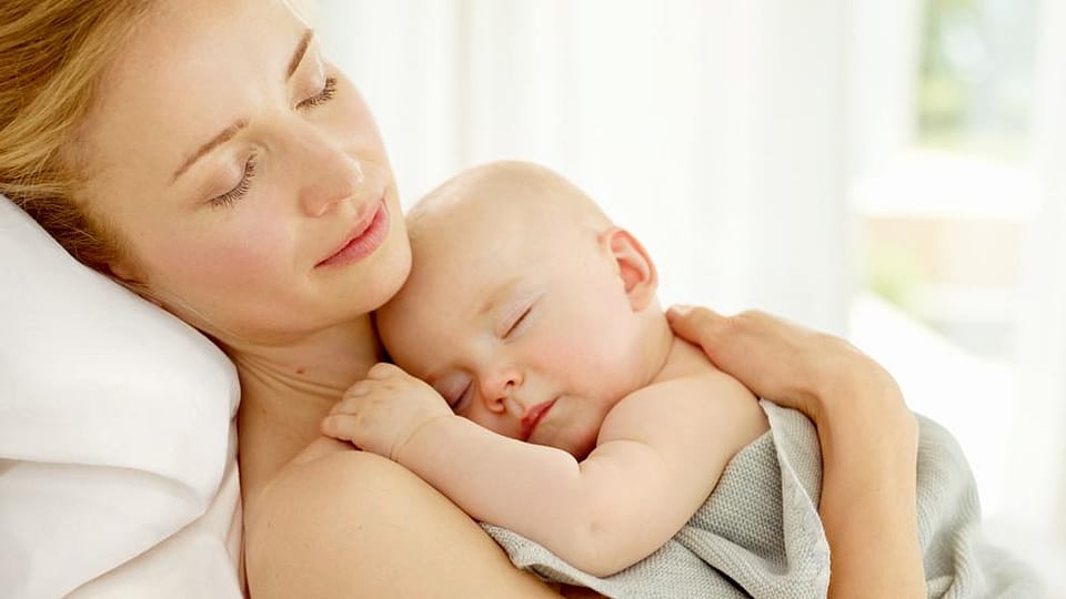mother with baby
